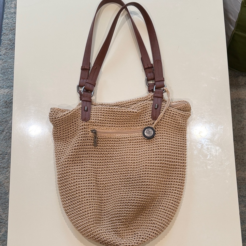 The Sak Tan and Brown Women's Shoulder Bag